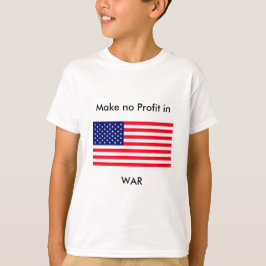 Gör ingen vinst i KRIGjGibney den MUSEUMZazzle Tee Shirt