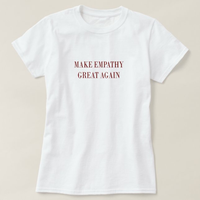 Gör inlevelsen den underbara igen T-skjortan Tee Shirt (Design framsida)