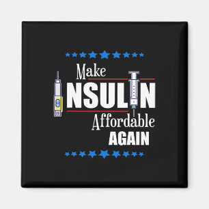 Gör insulinet prisvärt igen Diabetes Awareness Magnet