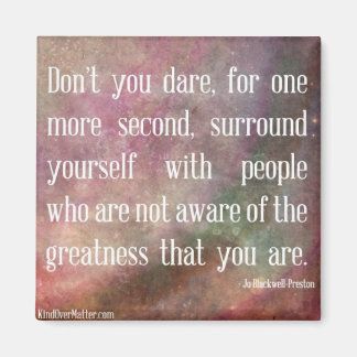 Gör inte det. magnet