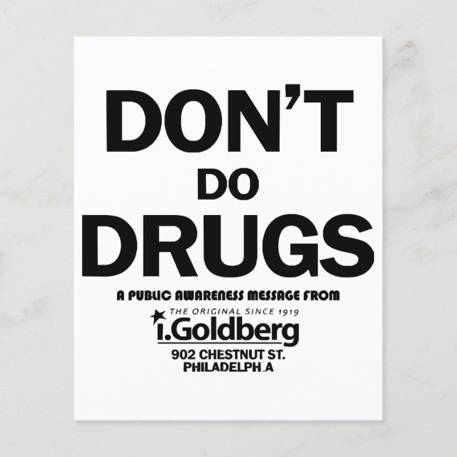 Gör inte droger som det såg på Bernard Summer (Framsida)