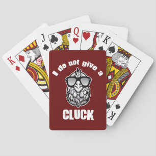 Gör inte Ge en Cluck Casinokort