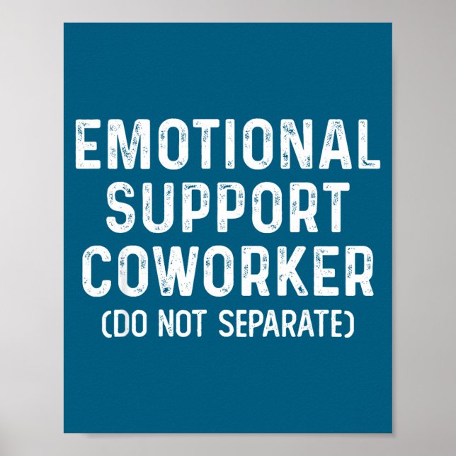 Gör inte känslomässig stödmedarbetare åtskilda poster (Framsidan)