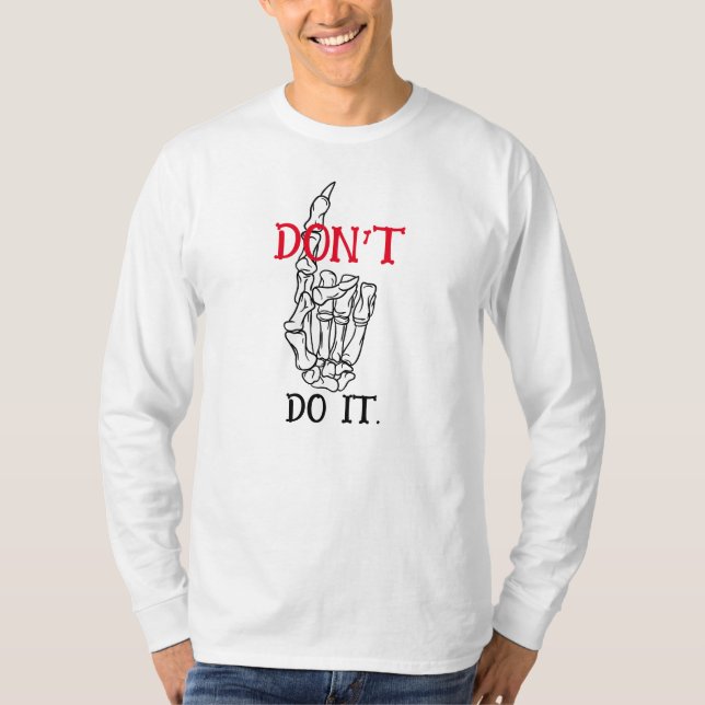GÖR INTE Manar Långärmad T-Shirt (Framsida)