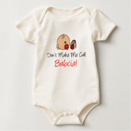 Gör inte mig appellen Babcia T-shirt