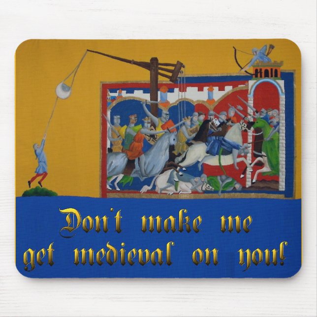Gör inte mig att få…, Mousepad Musmatta (Framsidan)