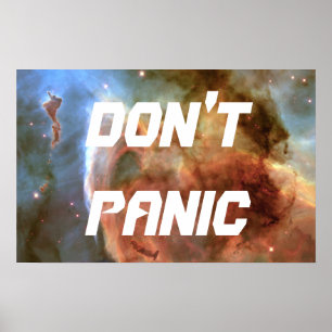 GÖR INTE PANIC POSTER