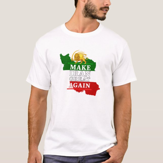 Gör Iran Underbart igen T-Shirt (Framsida)