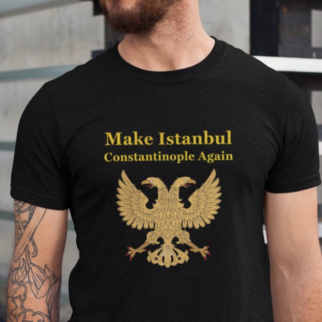 Gör Istanbul till Konstantinopel igen till ortodox T Shirt (Skapare uppladdad)