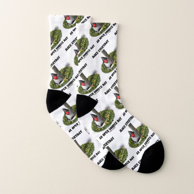 Gör Java Duke till en öppen källdag varje dag Strumpor (Par)