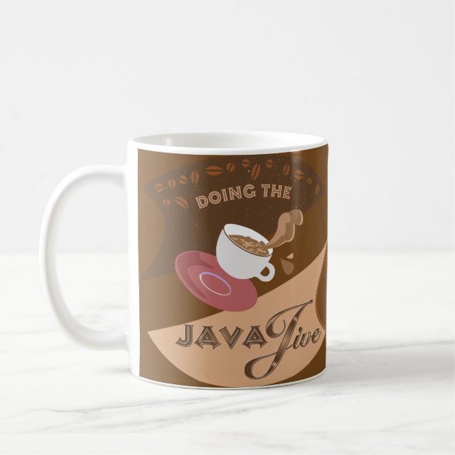 Gör Javaen Jive Kaffemugg (Vänster)