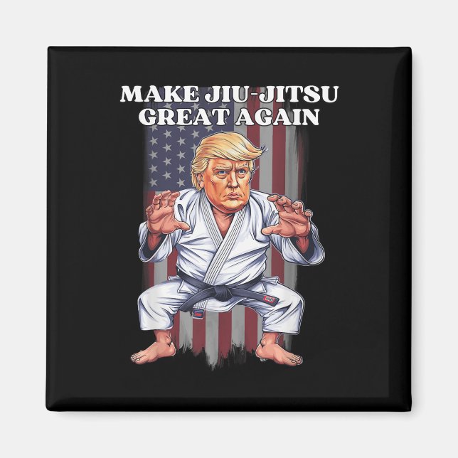 Gör Jiu-jitsu Underbar igen Trump Republican Bjj Magnet (Framsidan)