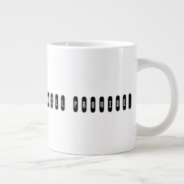 Gör jobbet, Gud kommer att tillhandahålla. Jumbo Mugg