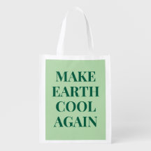 Gör Jorden Cool Igen Grön Toteväska