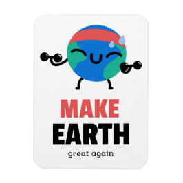 Gör jorden Underbar igen, jorddagen Magnet