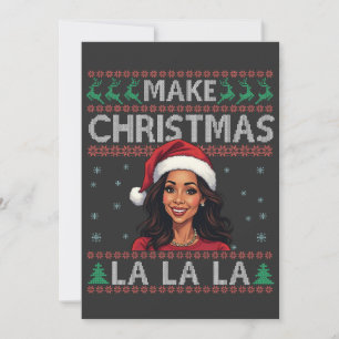 Gör jul La La Ugly Julafton Sweater Kamala Spara Datumet