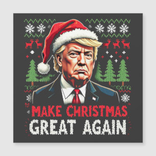 Gör julen stor igen ful jultröja Trump