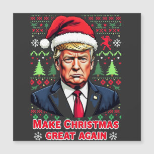 Gör julen stor igen ful jultröja trump