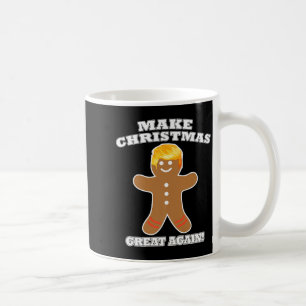 Gör julen stor igen pepparkakor man Trump Kaffemugg