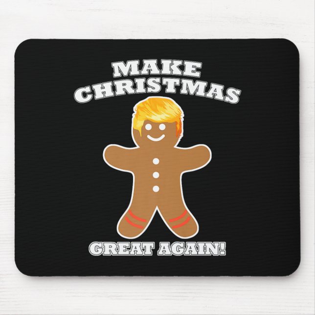 Gör julen stor igen pepparkakor man Trump Musmatta (Framsidan)
