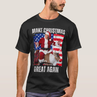 Gör julen stor igen Trump Pyjamas ful tanke T Shirt