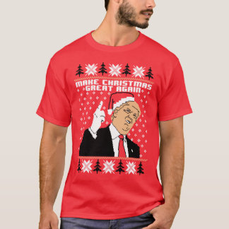 Gör julen till Underbarare igen Donald Trump under T Shirt