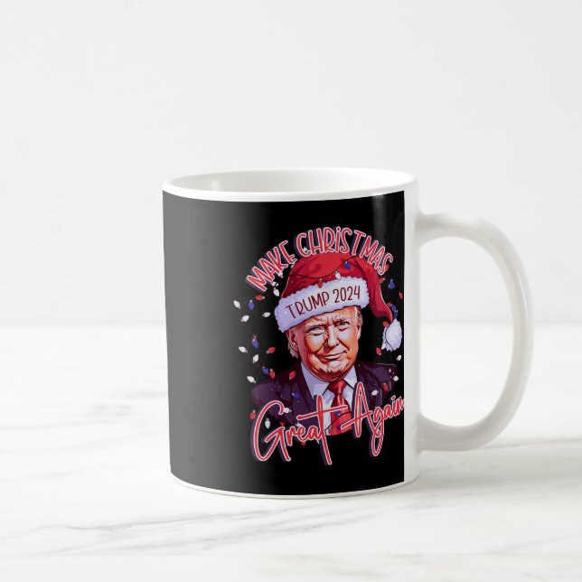 Gör julen Underbar igen, en fin tomtklump 2024 Kaffemugg (Höger)