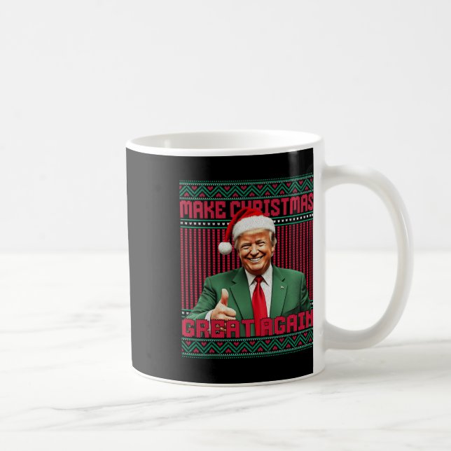 Gör julen Underbar igen, en fin tomtklump 2024 Kaffemugg (Höger)