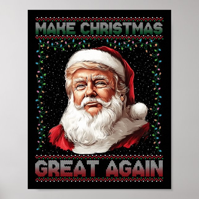 Gör julen Underbar igen, en fin tomtklump 2024 Poster (Framsidan)