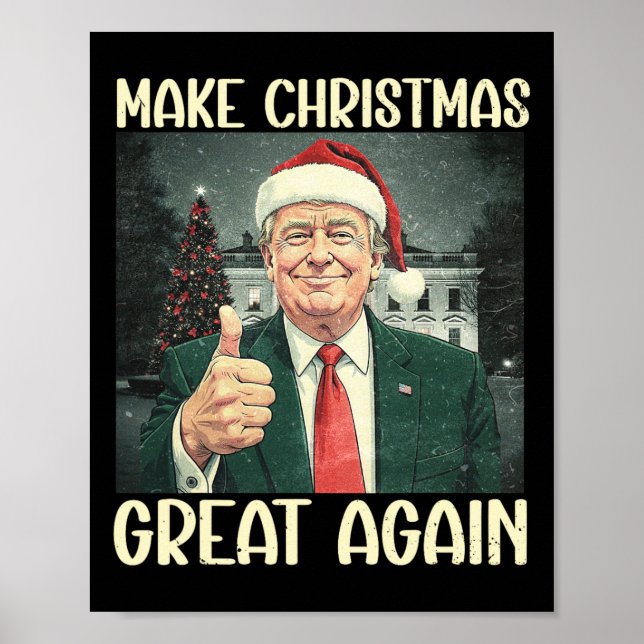 Gör julen Underbar igen, en fin tomtklump 2024 Poster (Framsidan)