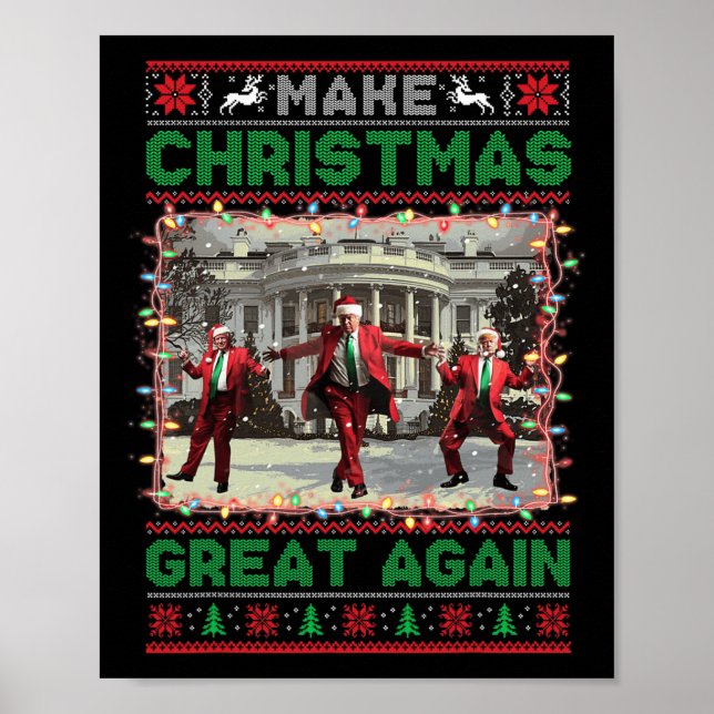 Gör julen Underbar igen, en fin tomtklump 2024 Poster (Framsidan)