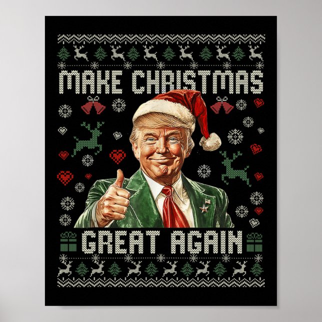 Gör julen Underbar igen, en fin tomtklump 2024 Poster (Framsidan)