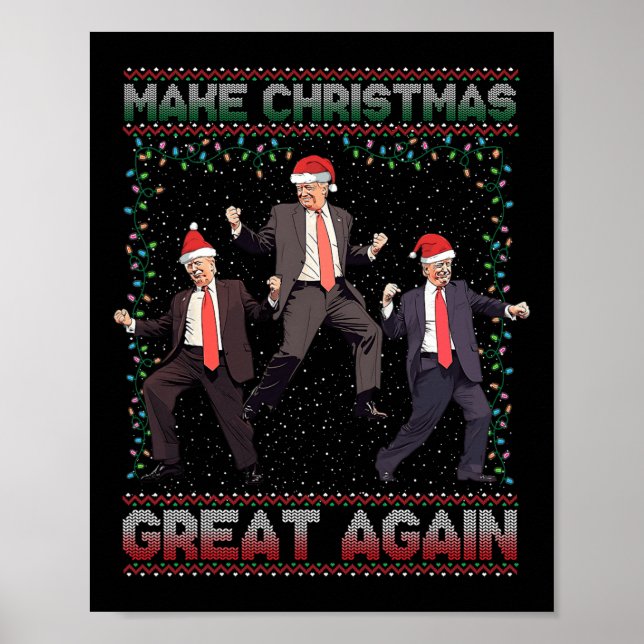 Gör julen Underbar igen, en fin tomtklump 2024 Poster (Framsidan)