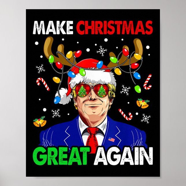 Gör julen Underbar igen, en fin tomtklump 2024 Poster (Framsidan)