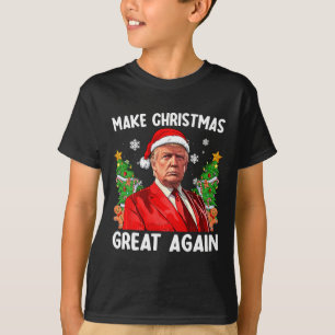 Gör julen Underbar igen, en fin tomtklump 2024 T Shirt