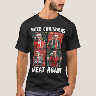 Gör julen Underbar igen, en fin tomtklump 2024 T Shirt