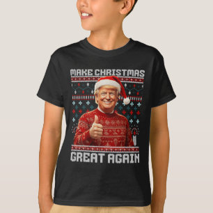 Gör julen Underbar igen, en fin tomtklump 2024 T Shirt