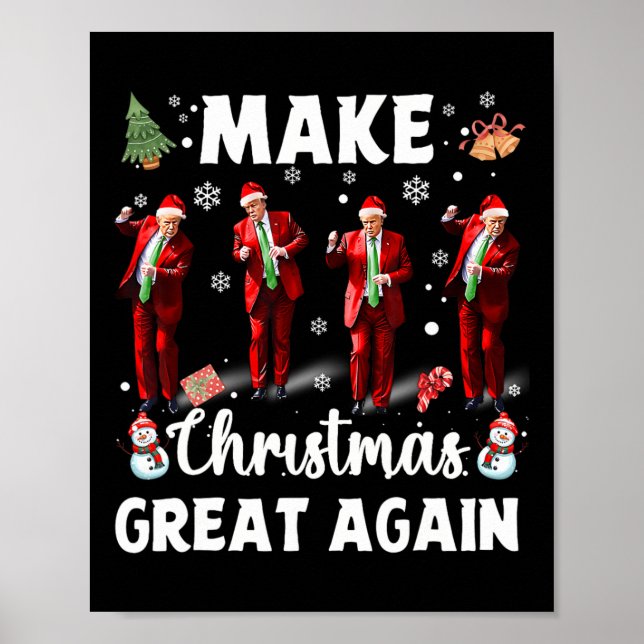 Gör julen Underbar igen, jultomtens trumma Poster (Framsidan)