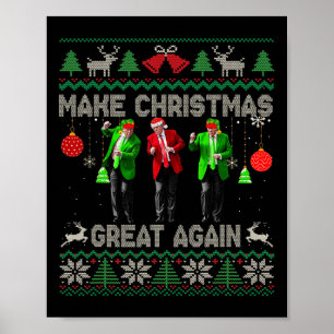 Gör julen Underbar igen, tomtrumpedunden Ugly Poster