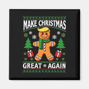 Gör julen Underbar igen, Trump Claus Ugly Jesus Magnet