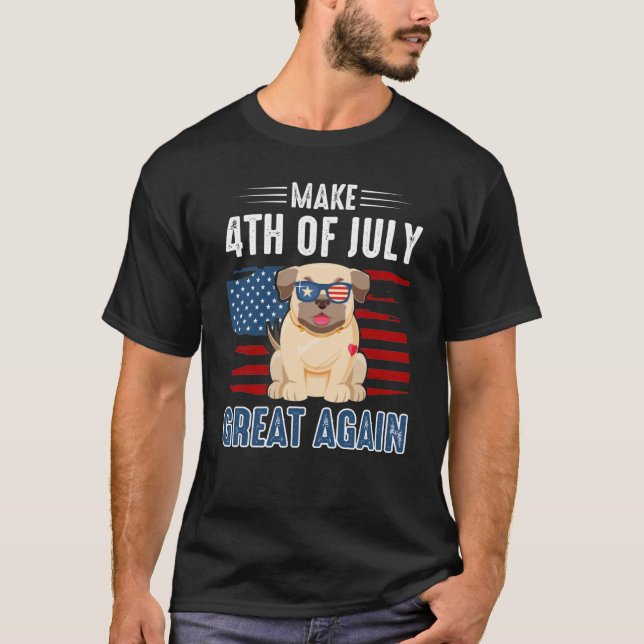 Gör juli 4:e Underbar igen i Manar T Shirt (Framsida)