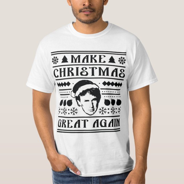 Gör julklappar underbara igen t shirt (Framsida)
