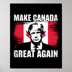 Gör Kanada till Underbar igen, lustigt, kanadensis Poster