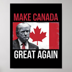 Gör Kanada till Underbar igen, lustigt, kanadensis Poster