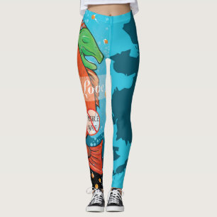 Gör kärlek, ingen min Pebble Leggings