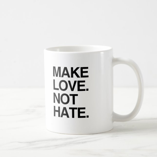 GÖR KÄRLEK INTE HAT.png Kaffemugg (Höger)