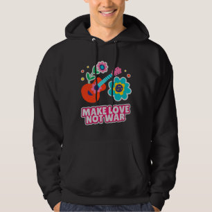Gör kärlek inte krig hoodie