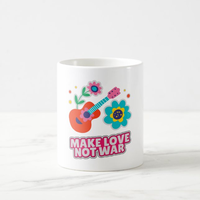 Gör kärlek inte krig kaffemugg (Center)