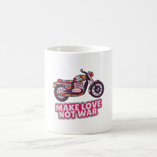 Gör kärlek inte krig kaffemugg