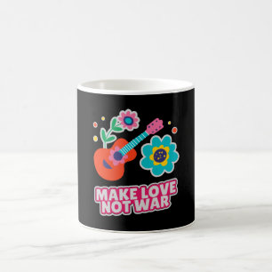 Gör kärlek inte krig kaffemugg